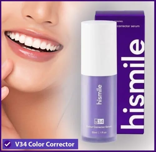 V34 purple teeth whitening serum 30ml