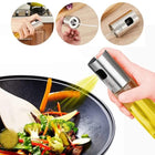 2-in-1 Glass Oil Spray Bottle - Refillable Mister & Pour Dispenser (200ml)