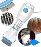Electric V-Comb anti lice vacuum comb