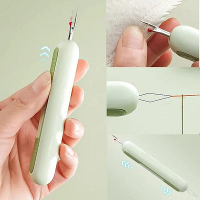 2-in-1 Automatic Needle Threader & Seam Ripper - Sewing Tool (Pack of 2)