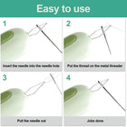 2-in-1 Automatic Needle Threader & Seam Ripper - Sewing Tool (Pack of 2)