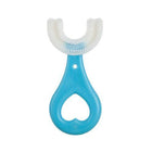 U-Shape Silicone Toothbrush for Kids - 360° Soft Bristle Toddler Brush (Pack of 2)
