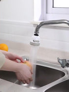 360° Rotatable Water-Saving Tap Aerator - 3-Mode Faucet Sprayer Nozzle