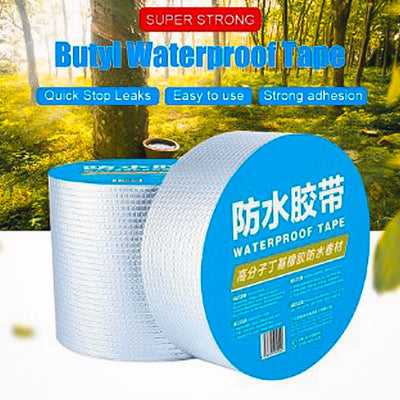Super Strong Waterproof Butyl Aluminum Repair Tape - Leak Proof Seal