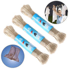PVC Coated Clothesline Rope 20 Meters - Heavy Duty Drying Line (Pack of 2)