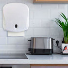 Wall-Mounted Tissue Towel Dispenser - 400 Capacity with Key Lock