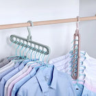 Space-Saving Magic Hanger - 9-Hole Closet Organizer for Clothes (Pack of 2)
