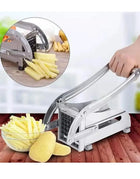 Stainless Steel French Fry Cutter & Vegetable Slicer