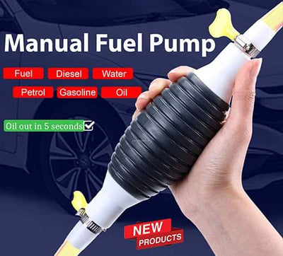 Universal Fuel Pump Hand Siphon Pipe - Car & Motorcycle