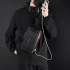 Anti-Theft Waterproof Sling Bag with Password Lock