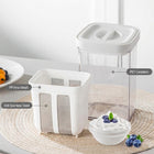 Greek yogurt maker curd strainer box detail