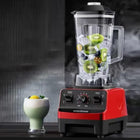 Electric blender in use