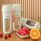 Portable USB Juicer Blender - 10-Blade Mini Mixer