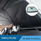 Foldable Car Sunshade - Windshield Sun Visor Cover