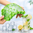 Honeycomb Silicone Ice Cube Tray with Lid