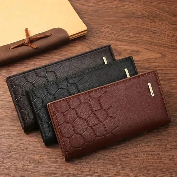 Balisi Style Classic Long Wallet - Spacious Mobile & Cardholder