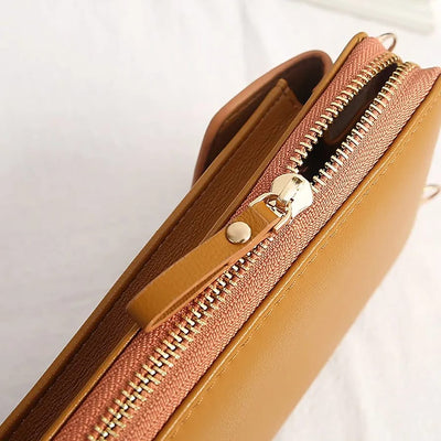 Forever Young High Quality Spacious Hand Clutch - Ladies Mobile & Cardholder Wallet