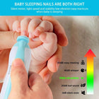 Electric Baby Nail Trimmer & File Set - Painless Nail Care with 6 Grinding Heads