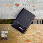 Balebaily 3-Fold Spacious Wallet with Cardholder