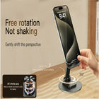 Metal Mobile Holder Stand - 360° Rotatable Adjustable Foldable Phone & Tablet Stand