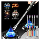 USB ARC Rechargeable Keychain Lighter - Type-C Charging with Card Packing