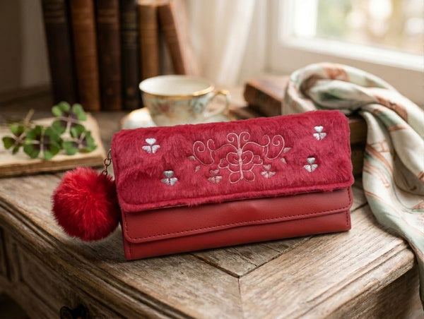 Forever Young Double Pocket Hand Clutch